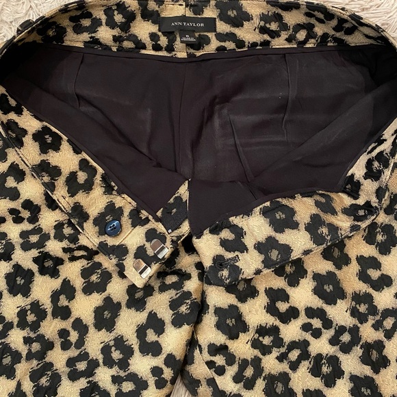 Ann Taylor flower leopard pants - Picture 7 of 13